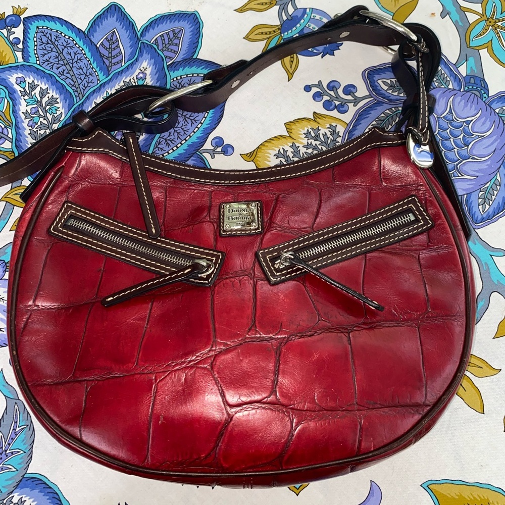 Red Funky Dooney & Bourke handbag